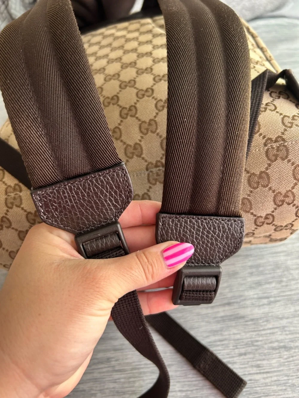 Gucci GG Canvas Backpack - Picture 4 of 16